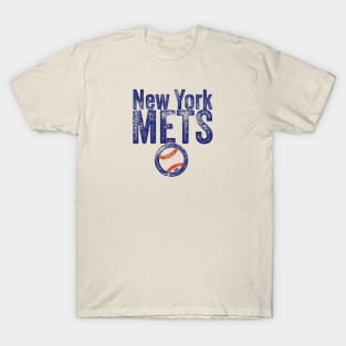 Mets Baseball Weathered T-Shirt